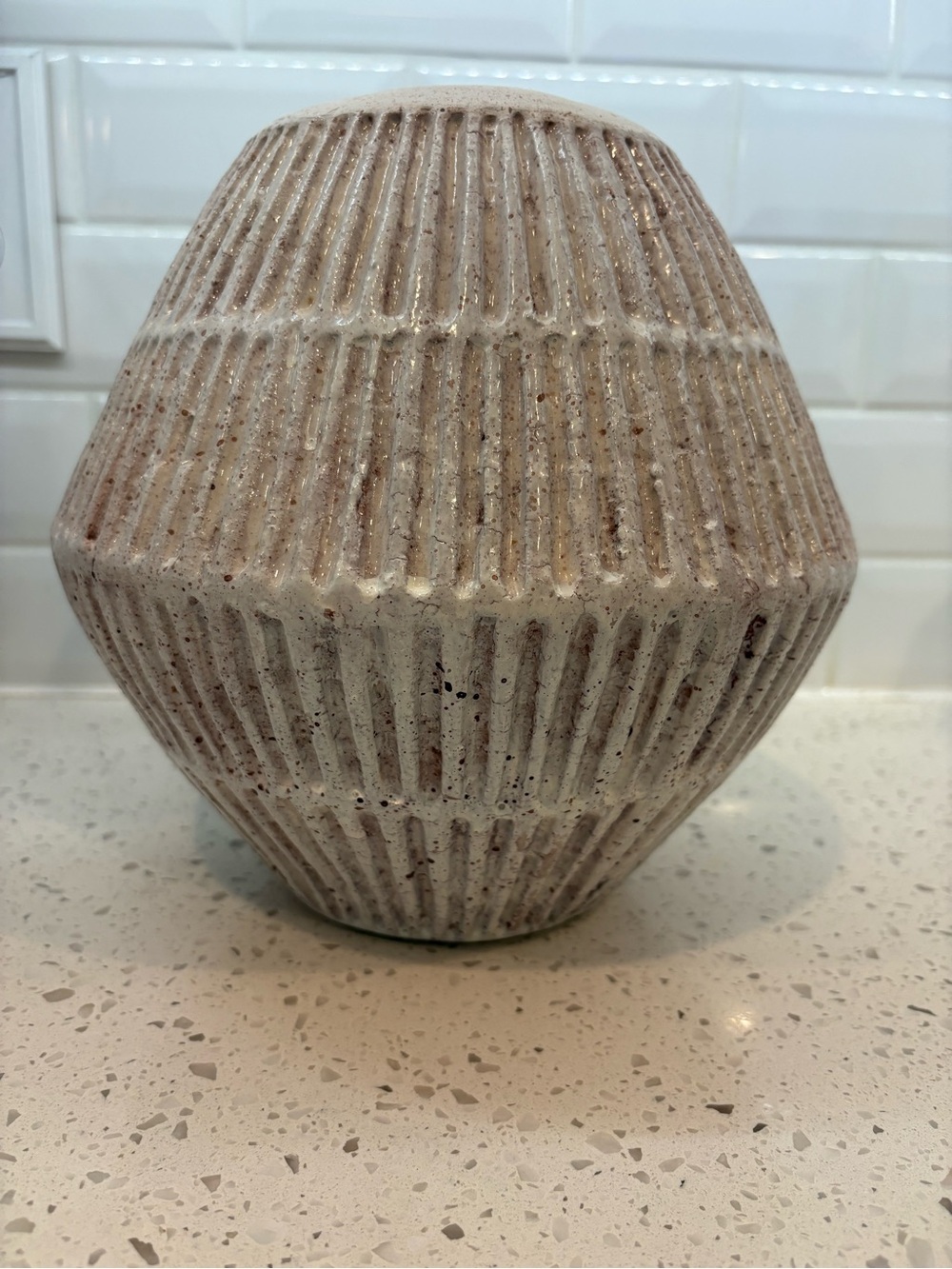 Threshold Studio McGee Textured Ceramic Vase Base